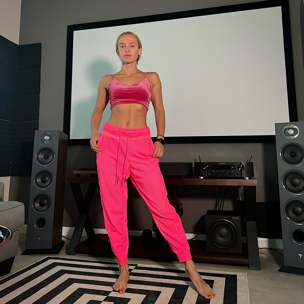 Joy Lab neon relaxed sweatpant.